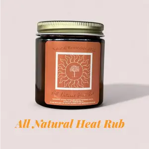 HEAT RUB NATURAL REMEDIES Therapy Health