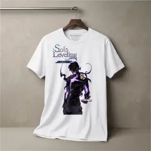 Solo Leveling Arise Sung Jin-Woo Shadow Monarch T-Shirt | Anime Gaming Tee