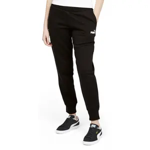 PUMA Womens Essentials Sweatpants Casual Comfort Technology - Black