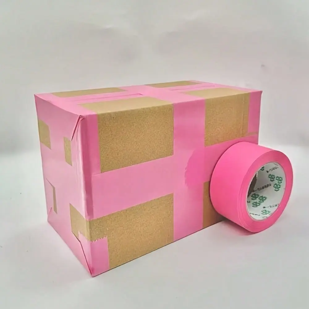 Packing Tape Roll, Vibrant Color, High Adhesion, Strong Adhesive, Durable, Ideal for Party Decorations, Logistics Sealing, Warehouse Packing, Gift Box Wrapping