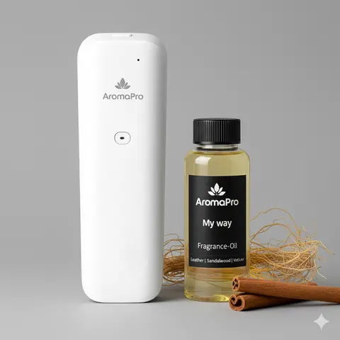 ZenMist Premium Aromatherapy Essential Diffuser Oils - 200ml Scented, Woody, Earthy, Calming, Modern Look, Easy to Blend Refill for Ultrasonic Mist Diffusers, Home Fragrance Supplies for Calm Corner