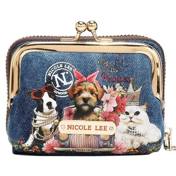 DENIM JULIA MINI WALLET FAMILY YEARBOOK