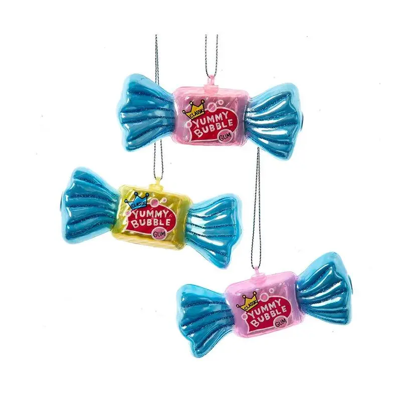 Glass Bubblegum Ornament 2A