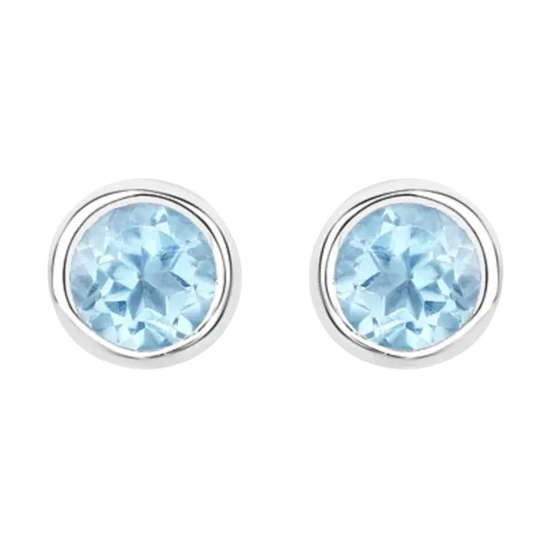 Blue Topaz Earrings