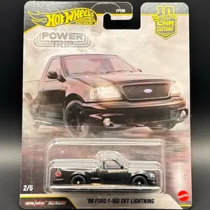Hot Wheels Premium Car Culture Power Trip ‘99 Ford F-150 SVT Lightning 1:64 Scale Car Model