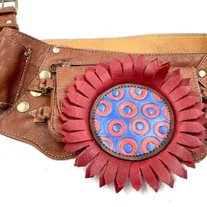 Phish Donut Leather Fanny Pack