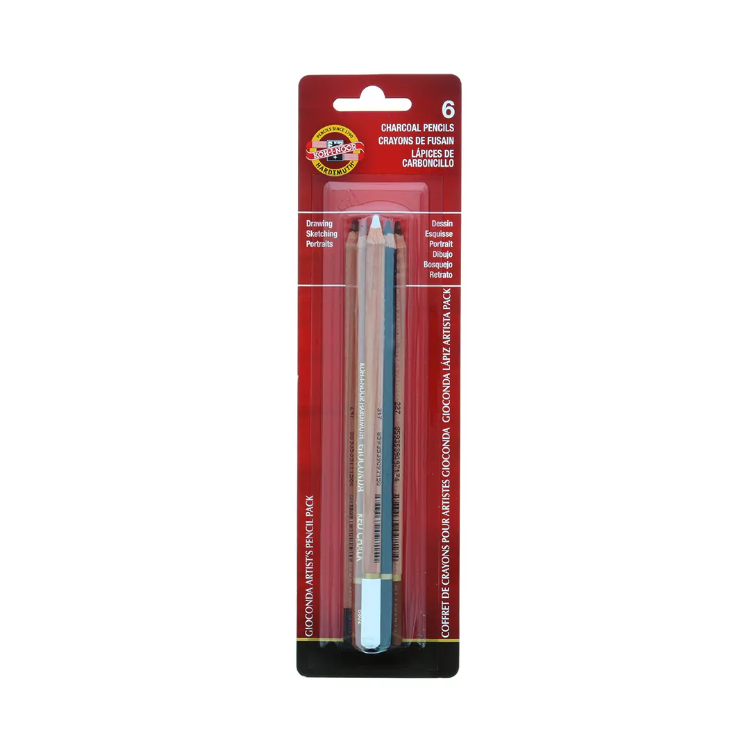 Gioconda Chalk & Charcoal Pencils Set