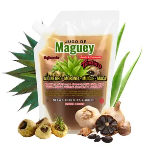 Viral Jugo De Maguey Michoacano 13.5 Fl Oz (400ml) - Reforzado With Maca, Moronel, Cancerina, Muicle, & More - Natural Flavor - With Aloe and Nopal (Cactus) Supplement 100% Natural & Artesanal