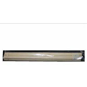 212 MAIN Poplar Wood Dowel (Model 436573) - 0.31x48 in., Straight, Close Tolerance Dimensions, Paintable, Stainable, Pack of 25 for Sailing Water Sports, Stains