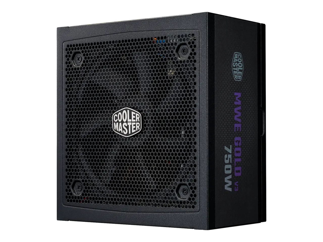 Cooler Master MWE Gold 750 V3 Fully Modular Power Supply - 750W 80+ Gold Certified PSU, Cybenetics Platinum, 90° 12V-2x6 PCIe 5.1, ATX 3.1 Support, Low Noise Zero-RPM Mode, 10-Year Warranty