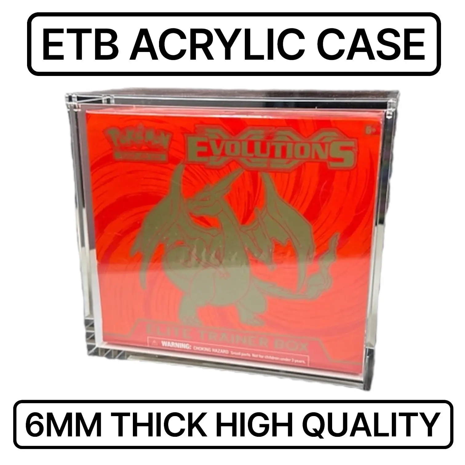 Acrylic Display Case English Pokemon Elite Trainer Box