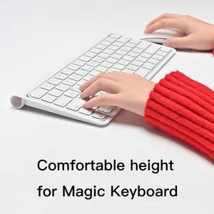 Elevated Base for Imac Magic Keyboard, Integrated Heightening Stand, Ergonomic Keyboard Riser, Portable Anti-Slip Moveable Keyboard Lift