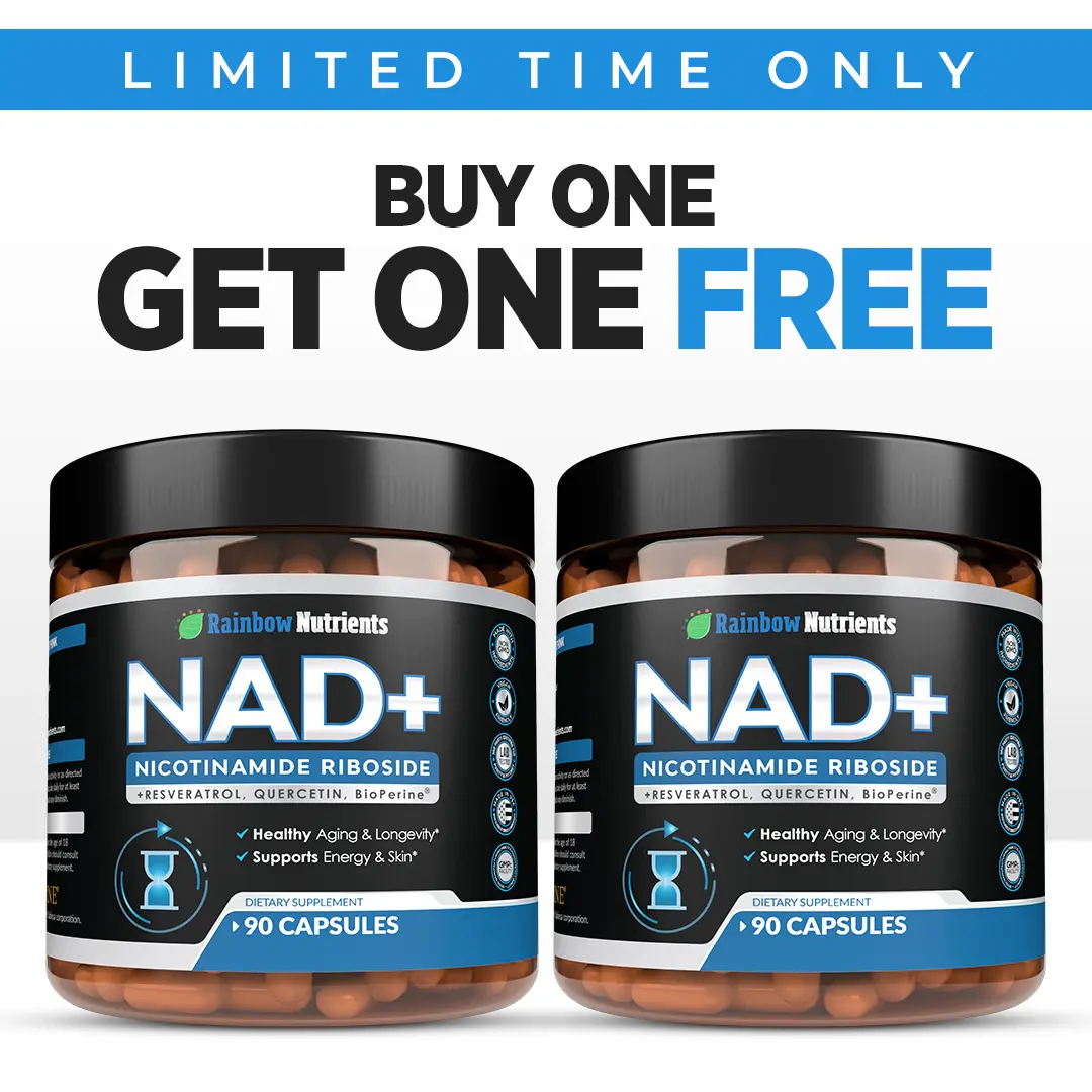 (2-pack) 13,510mg NAD+ Supplement- Nicotinamide Riboside, Resveratrol, Quercetin & BioPerine (High Absorption)- Liposomal NAD Booster for Anti-Aging, Cellular Energy, Skin- For Women & Men- 180 V Capsules