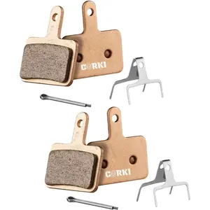 2 Pairs  Pads for TRP Tektro Shimano Deore Br-M575 M525 M515 T615 T675 M505 M495 M486 M485 M475 M465 M447 M446 M445 M416 M415 M395 M375 M315 M355 C601 C501(,Semi-Metallic,Sintered Metal)