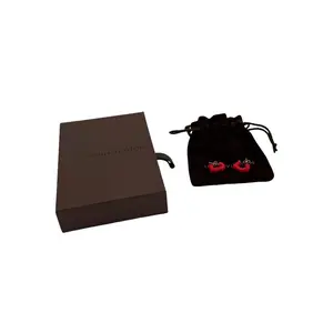 Pre-owned Louis Vuitton Earrings Red