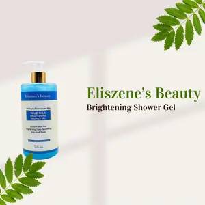 Eliszene's Beauty Blue Nila Brightening Shower Gel 500ml - Refreshing & Brightening for All Skin Types