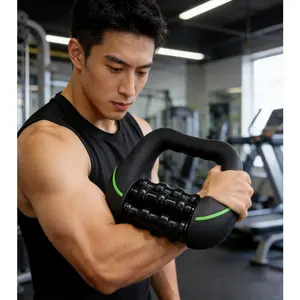 Rolling Tapping Massager Whole Body Relief Deep Tissue Muscle Recovery Massager Rotating Fascia Ball Adjustable Smart Up machine