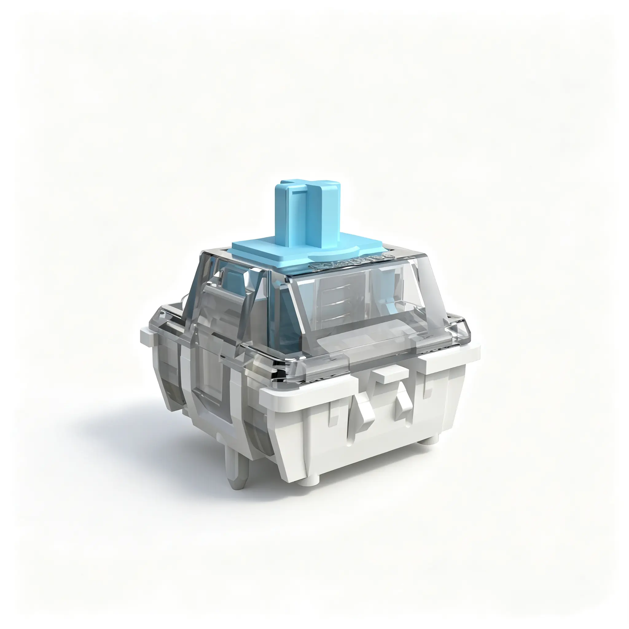 Gateron-Compatible Icecrystal Linear Magnetic Switch - Factory Pre-Lubed RT Rapid Trigger Switch for Custom Mechanical Keyboards