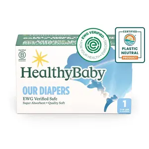 HealthyBaby Certified Safe Organic Cotton Enhanced Diapers