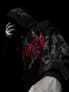 Men's Zipper Long Sleeve Hoodie Sweatshirt with Kangaroo Pocket, Comfortable Loose Fit Casual Jacket for Fall Winter, Sports Fitness Outdoor Fashion