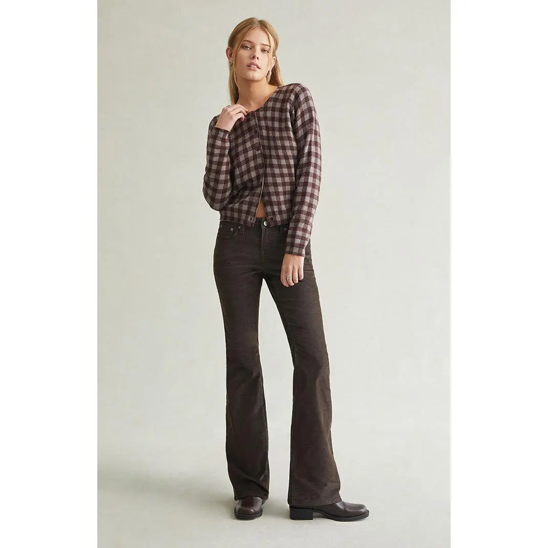 Pacsun Women's Jade Low Rise Bootcut Jeans Stretch Corduroy Brown Pacsun Women's Jade Low Rise Bootcut Jeans Stretch Corduroy Brown