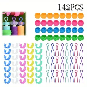 142 Pcs Bobbin Thread Buddies Set Sewing Thread Spool Organizer Including 70Pcs Bobbin Holders Clips, 32Pcs Bobbin Thread Spool Huggers and 40Pcs Bobbin Clips Holder for Embroidery Quilting Sewing storage gift