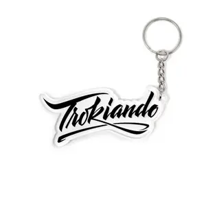 Trokiando Black Keychain