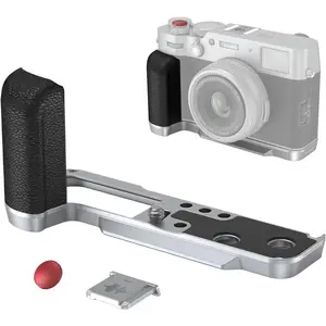 X100VI / X100V Handgrip L-Shape Grip with Quick Release Plate for Arca, Lightweight  Side Handle, Shutter Button and Hot Shoe Cover for  X100VI / X100V Cameras () - 4555