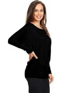 Long Sleeve Tops for Women Dressy Business Casual Shirts Travel Work Clothes Tunic for Leggings Women's Round Neck Long Sleeve Top