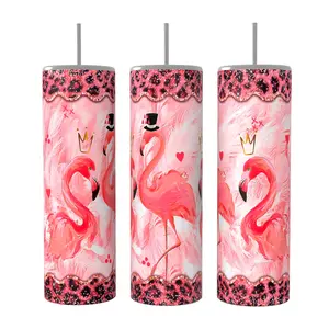 Flamingo 20 oz Tumbler Coffee Drinkware