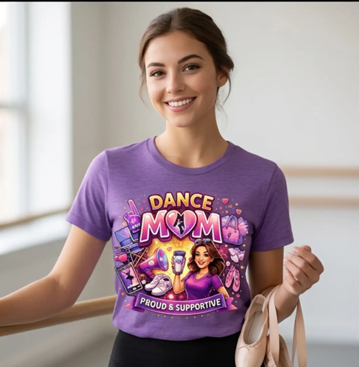 Ultimate Sports Mom Collection  | Soccer, Basketball, Baseball & Dance Tees T-Shirt