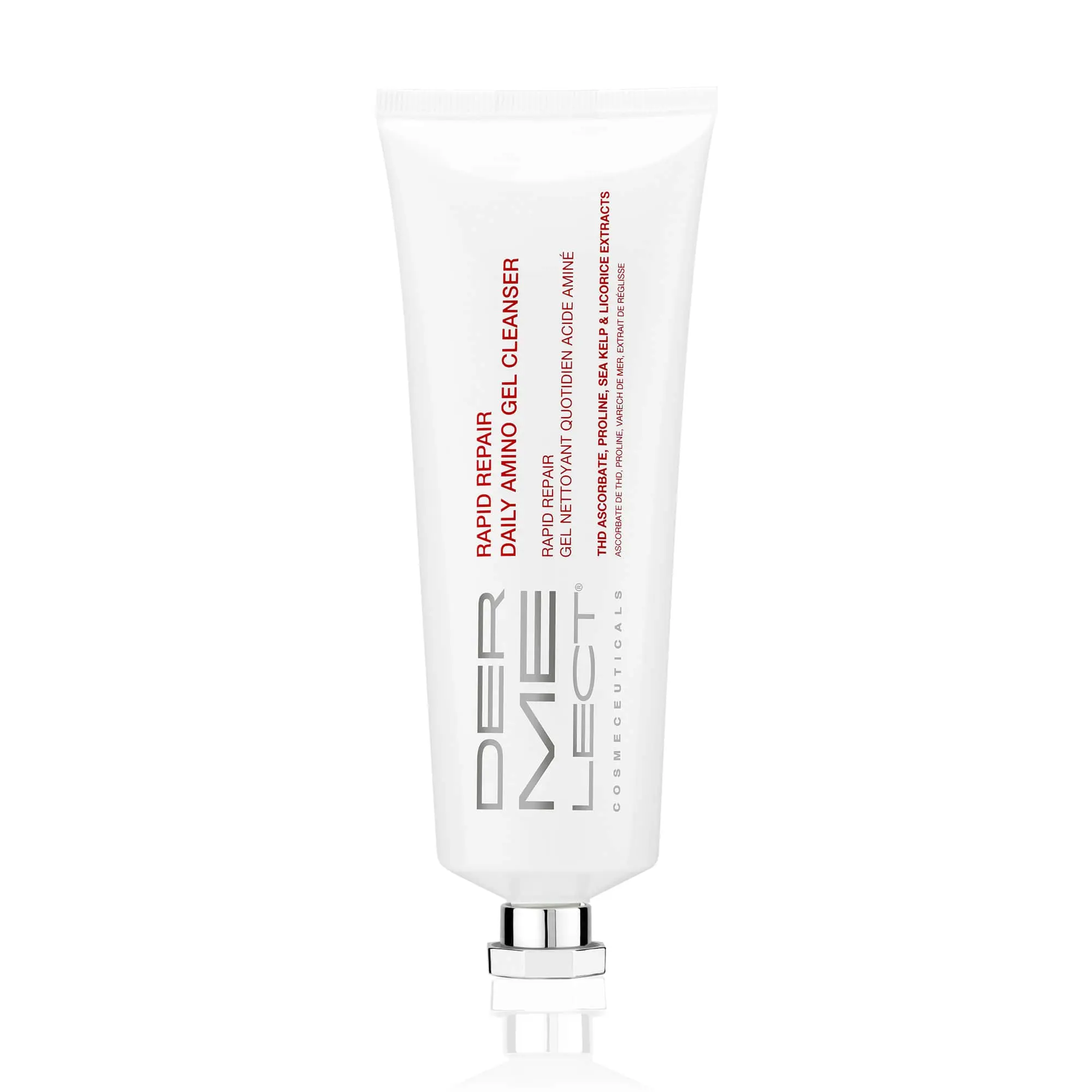 Dermelect Rapid Repair Daily Amino Gel Cleanser - Hydrating, pH-Balanced, Gentle Exfoliation, Sulfate & Fragrance-Free, for All Skin Types 4.0 oz