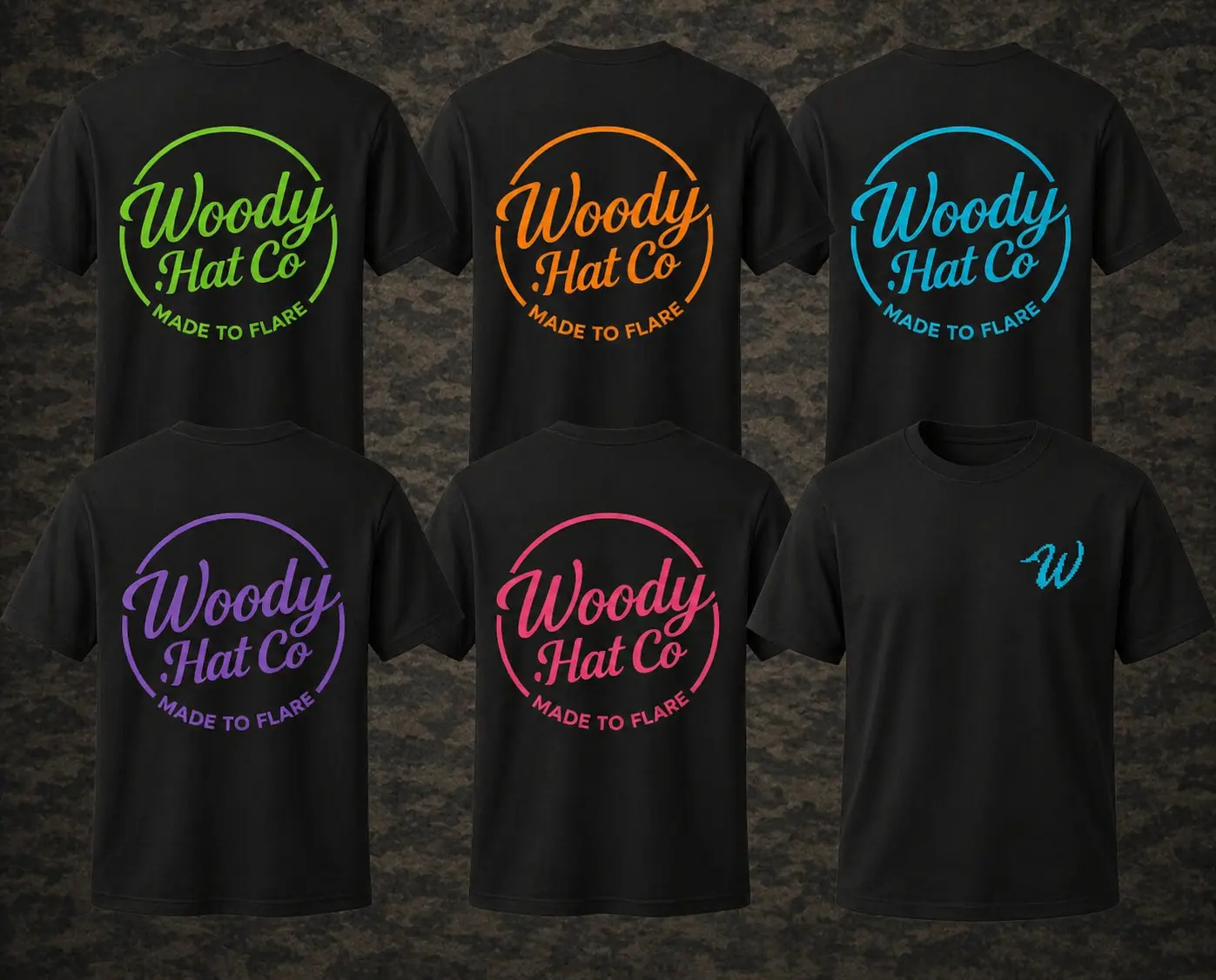 Woody Hat Co CVC Tee — Made to Flare