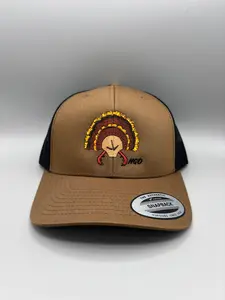 Turkey Fan Mount Hat snapback, mesh, adjustable, unisex