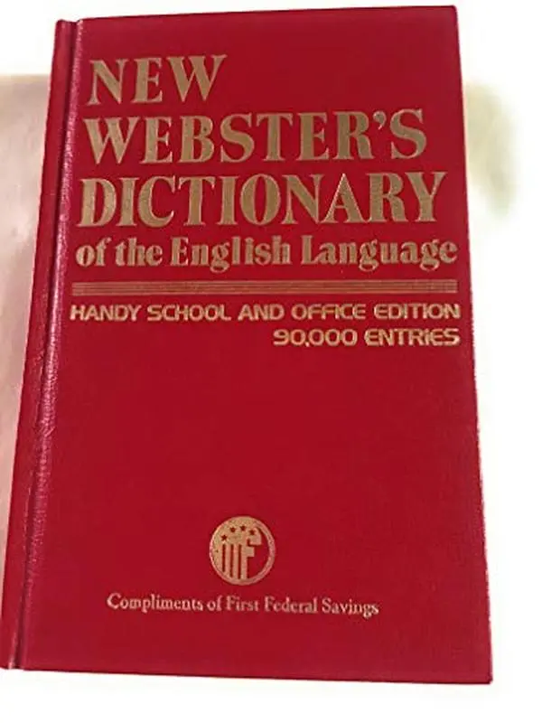 USED-New Webster's Dictionary of the English Language (Hardcover)