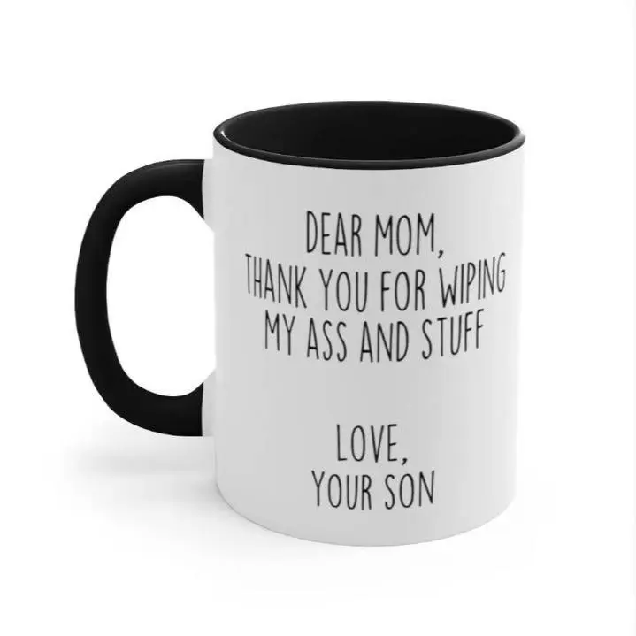 Funny Mom Coffee Mug - Mom Christmas Gift Idea - Best Mother's Day Gift - Mom Present From Son - Birthday Gift - 11oz 15oz Ceramic Cup