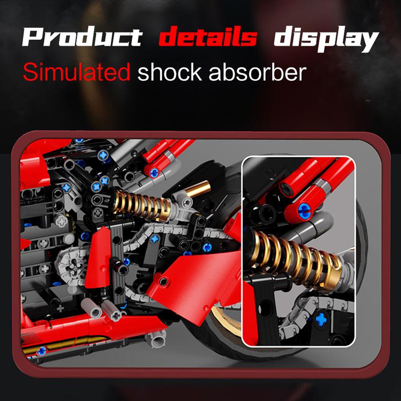 Static Version Super Cool Car Building Set 1:5  Sports Car Model 1809PCS Collectible Scale Model Technique Blocks for Adults Teens