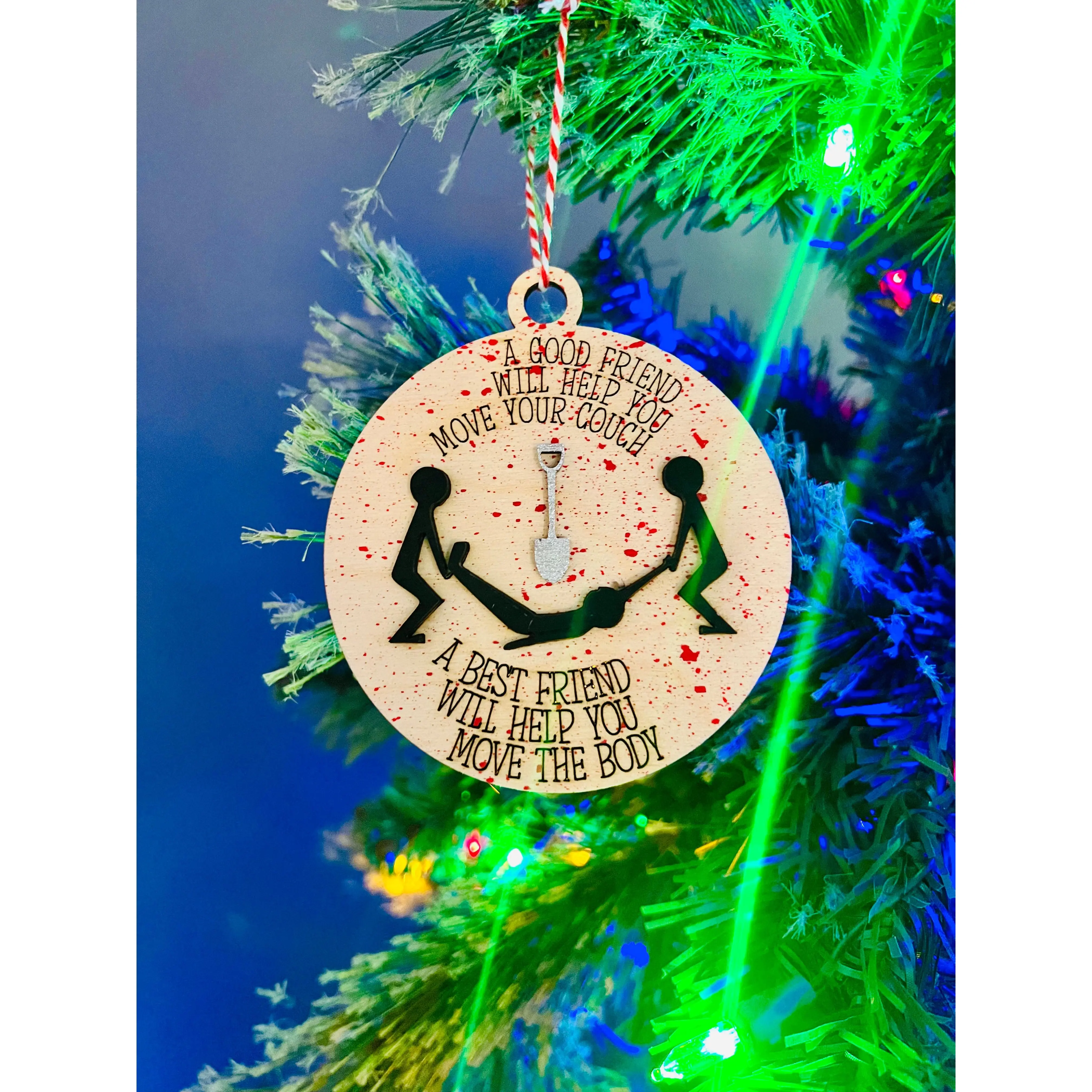 Move the Body Best Friends Ornament