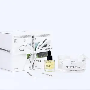 WHITE TEA ESSENTIAL OIL AND CRYSTALS GIFT SET