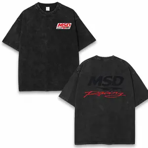 TikTok Shop Deals MSD Racing bold motorsport Graphic Tee (Viral) summer outfits street car enthusiast printed top