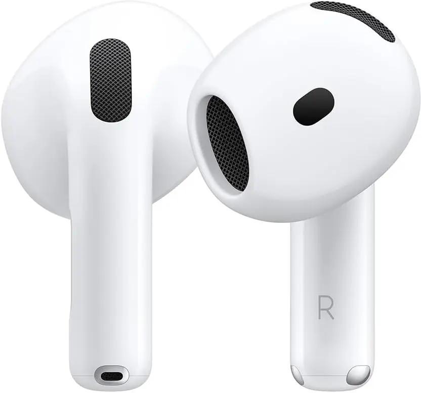 REFURBISHED Apple AirPods 4 Wireless Earbuds with H2 Chip - USB-C Charging Case - Excellent