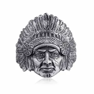 American Indian Chief Ring