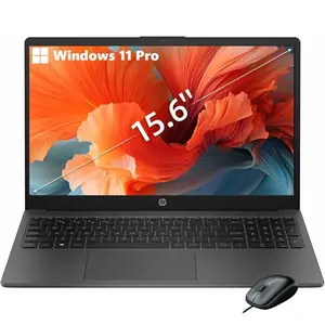 HP 255 G10 Laptop for Business 2025, 15.6" FHD, AMD Ryzen 7 7730U (up to 32GB RAM | 1TB SSD), Numeric Keypad, Webcam, WiFi 6& Bluetooth, Windows 11 Pro,Wired Mouse