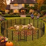 【Heavy Duty】Yaheetech Metal Dog Playpen - 6/8/12/16 Panels, 24/32/40/47 in, Indoor Outdoor Exercise Puppy Playpen, Pet Barrier Fence