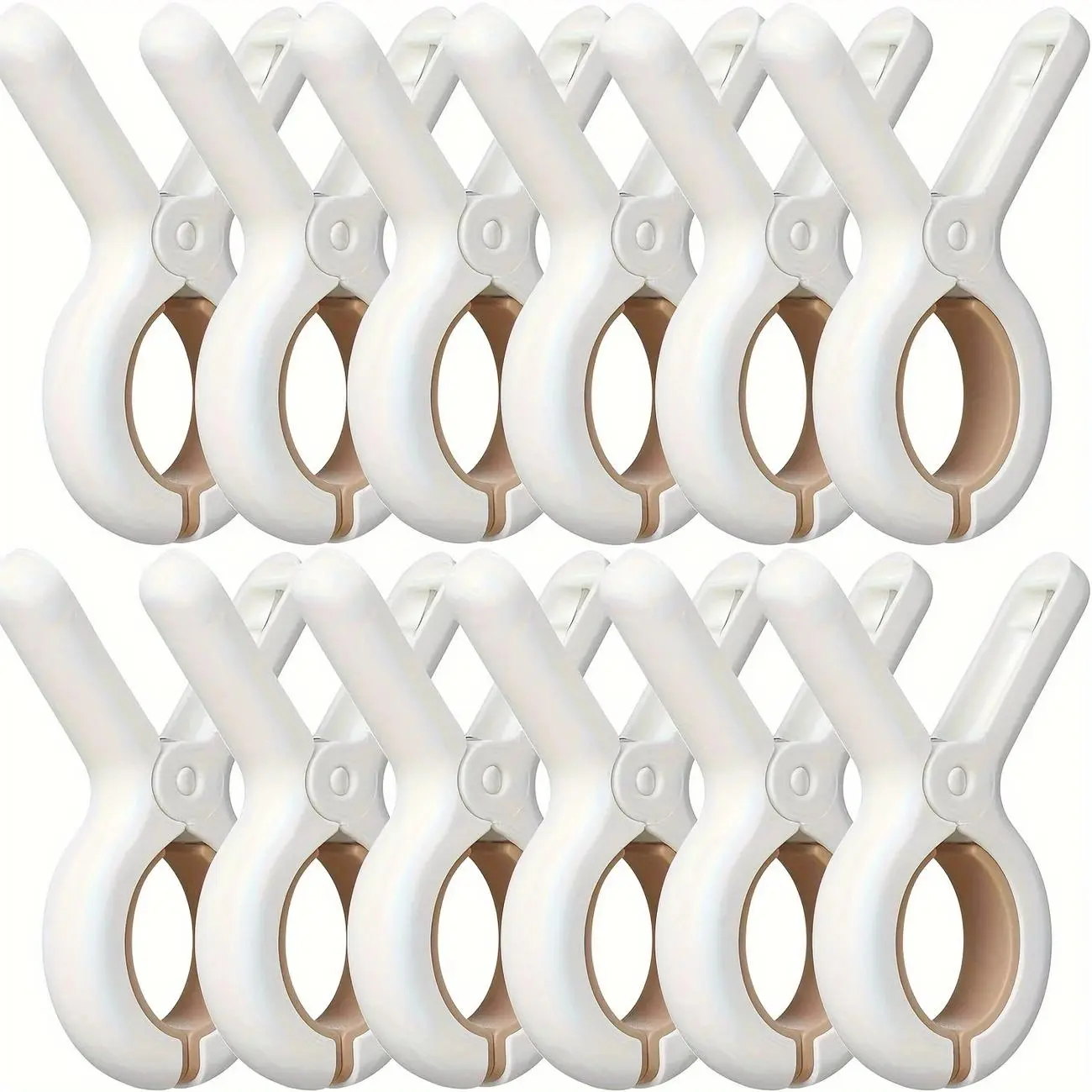 Beach Towel Clip, 6/12pcs Windproof Clothes Drying Clip, Household Clothes Peg, Clothes Drying Clip, Home Organizer for Beach, Pool, Travel, Durable Bedding Accessories