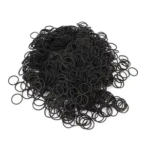 200 PCS Elastic Hair Bands, Non-Slip Rubber Hair Ties, Soft Elastic Bands for Hair Braids Hair