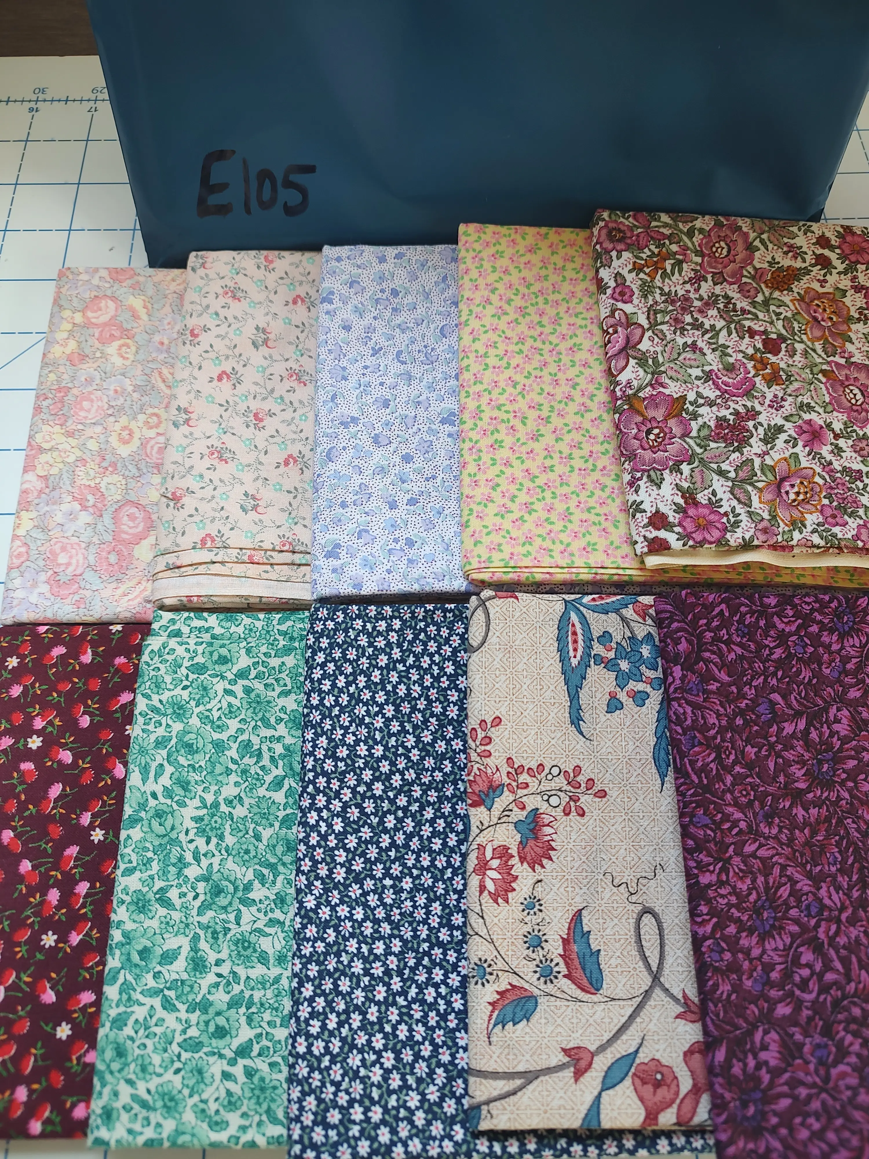 Quilting Sewing Cotton Fabric (E)
