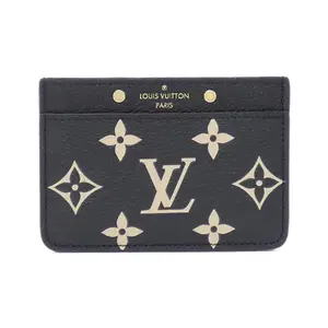 Pre-owned Louis Vuitton Calfskin Small Leather Goods Two Tone Monogram Empreinte Card Case