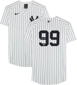 Aaron Judge New York Yankees Autographed White Nike Elite Jersey - Fanatics Authentic Certified