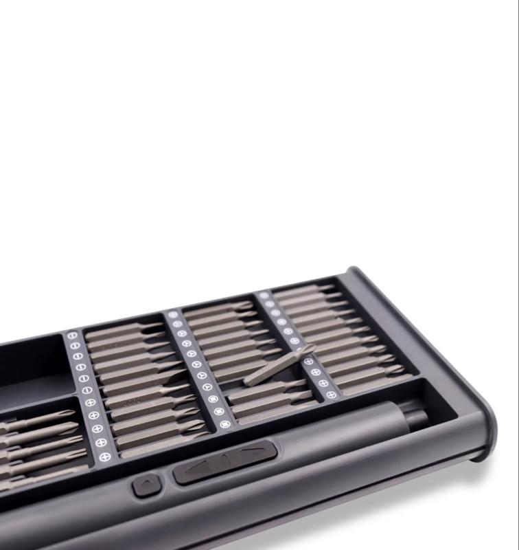 Promotion Multi-function Mini Electric Screwdriver 75 in 1 Magnetic Electronic Lithium-ion Charge Power Screwdriver Set